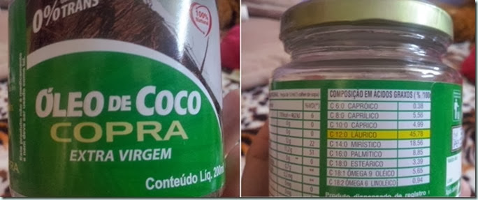 Óleo de Coco Extra Virgem para as Hidratações. Óleo de Coco Extra Virgem