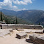 View from the Delphi amphitheatre.