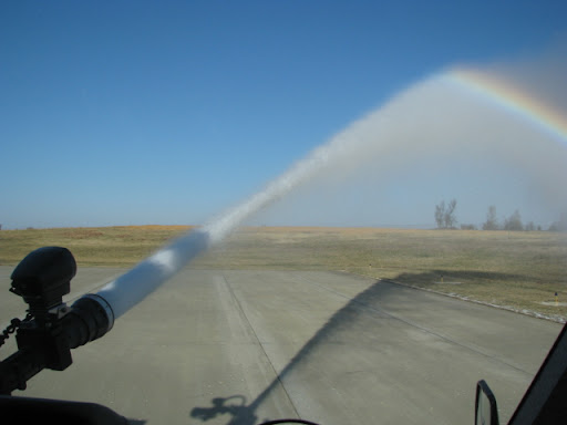 Shooting water