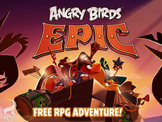 لعبة Angry Birds Epic الطيور الغاضبة لأبل iOS