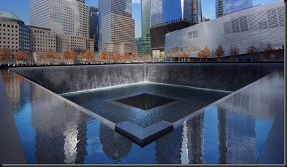 WTC Fountain 911 Memorial