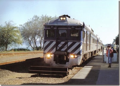 Lewis & Clark Explorer at the Railroad Depot in Astoria, Oregon on September 14, 2005
