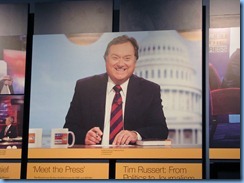 1527 Washington, D.C. - Newseum - Inside Tim Russert's Office Exhibit