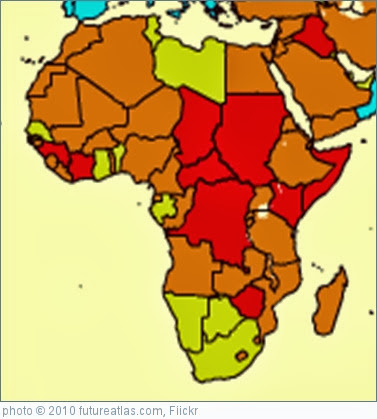 'African stability map' photo (c) 2010, futureatlas.com - license: http://creativecommons.org/licenses/by/2.0/