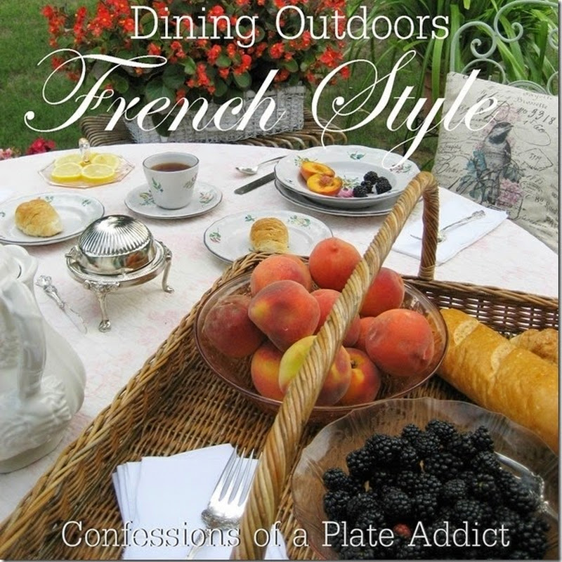 Dining Outdoors...French Style