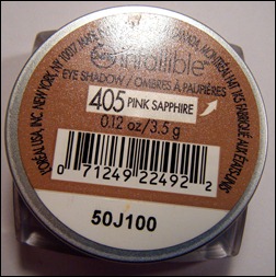 L'Oreal Pink Sapphire Infallible Eye Shadow