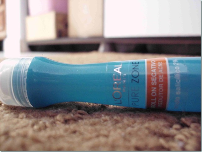 acne e espinha reincidente / Loreal Pure Zone Roll on