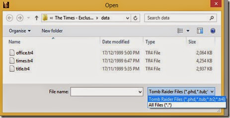 File filter extensions File filter extensions