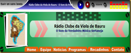 Site Saudade Sertaneja