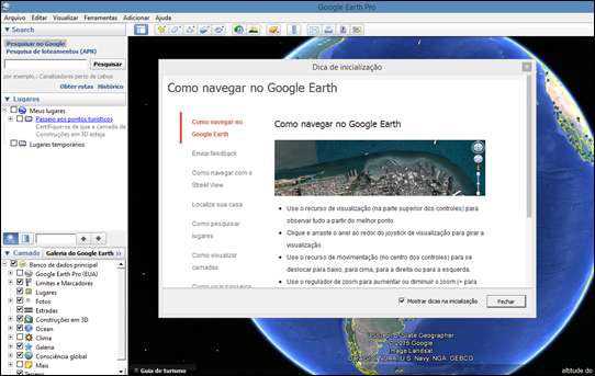 Simulador de voo gratuito do Google Earth Pro – veja como acessar - Visual Dicas