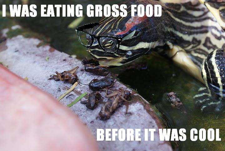 I was eating gross food before it was cool