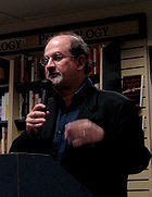 Salman Rushdie Presenting His Book Shalimar The Clown