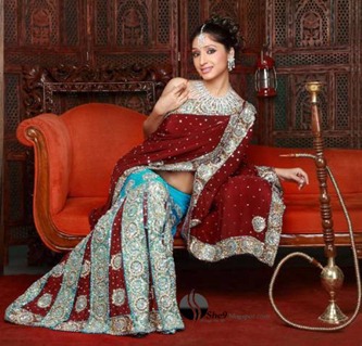 01-fancy sarees for women