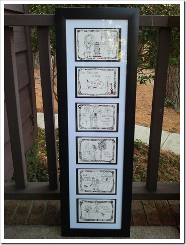 Finished storyboard