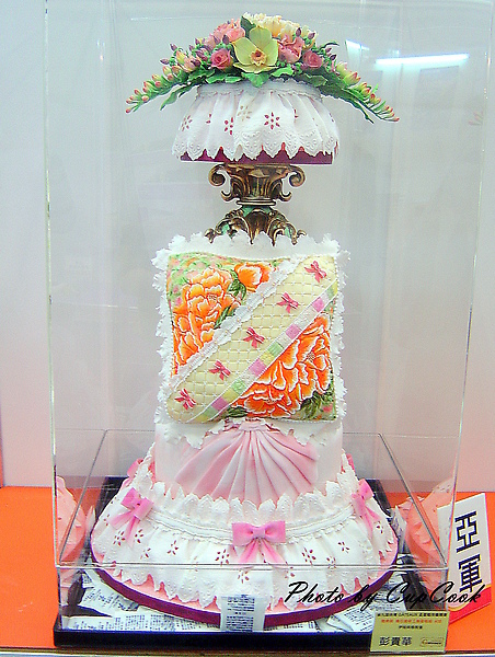 2010烘培展糖花蛋糕比賽亞軍