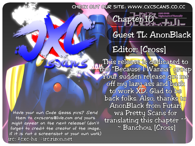 Code Geass: Nightmare of Nunnally chap 10