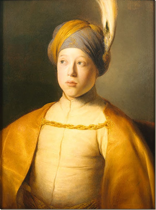 Jan Lievens, Jeune homme en costume turc