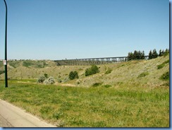 1631 Alberta Lethbridge - view of High Level Bridge from 3 Ave South