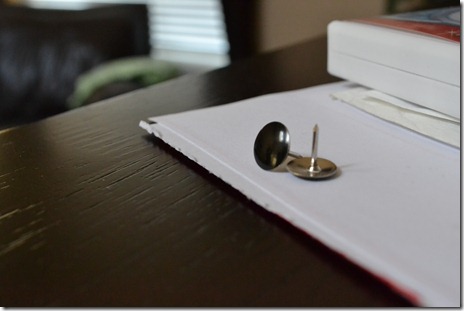 Black thumb tacks