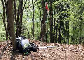 Vrh 756m nmv./ Summit 756m asl.