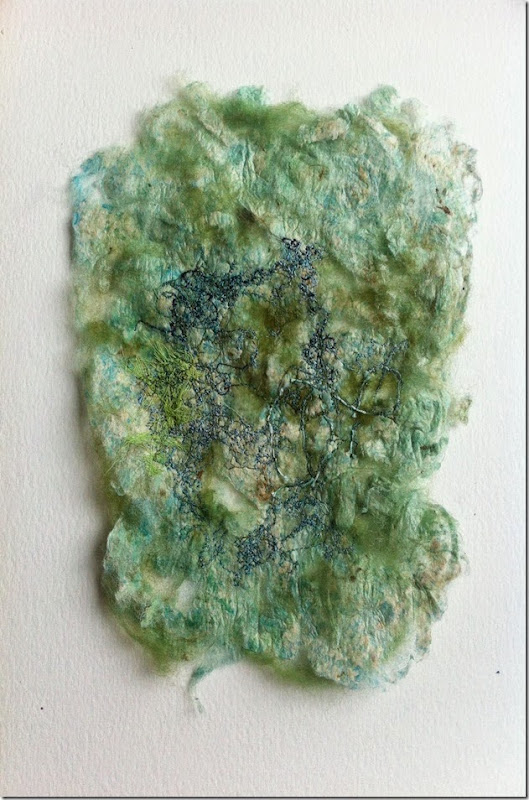 Sample silk strippings embroidered Sample silk strippings embroidered