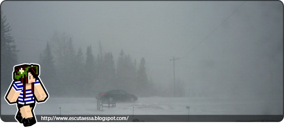 neve na estrada