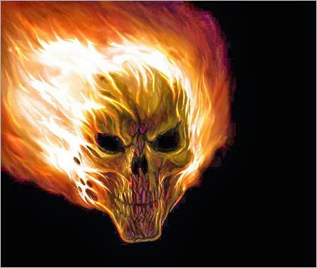 skull-fire-flame-danger