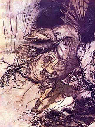 Fafner Bane, Asatru Gods And Heroes