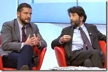 Andrea Romano e Massimo Cacciari