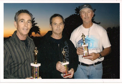 Brad, Bruce & Brian after receiving their Freestyle Hall Of Fame Trophies in 2009