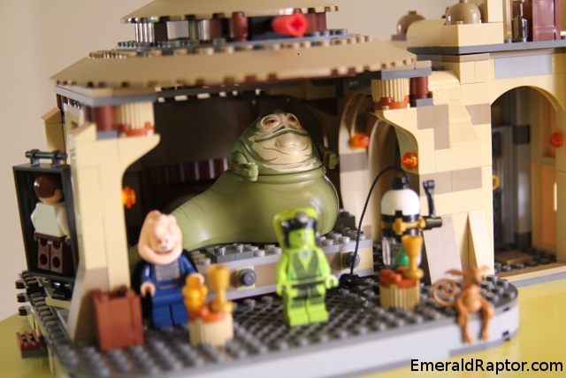 Jabba the Hutt in lego