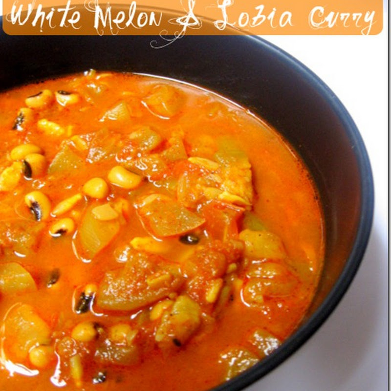 White Melon and Lobia Curry