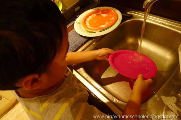 Washing Dishes