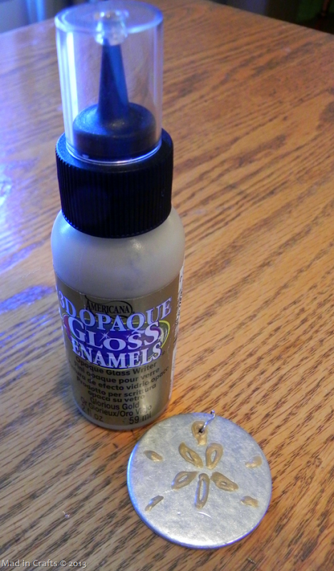 diy sand dollar charm diy sand dollar charm