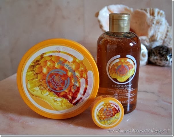 Review The Body Shop Honeymania Gel doccia e Burro corpo