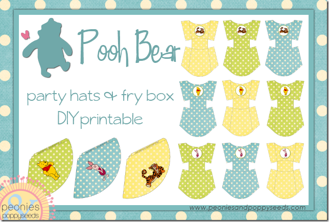 winnie the pooh fry box and party hat copy