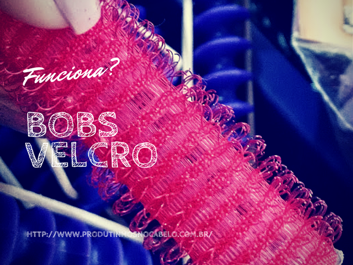 Bobs de velcro pra cabelo