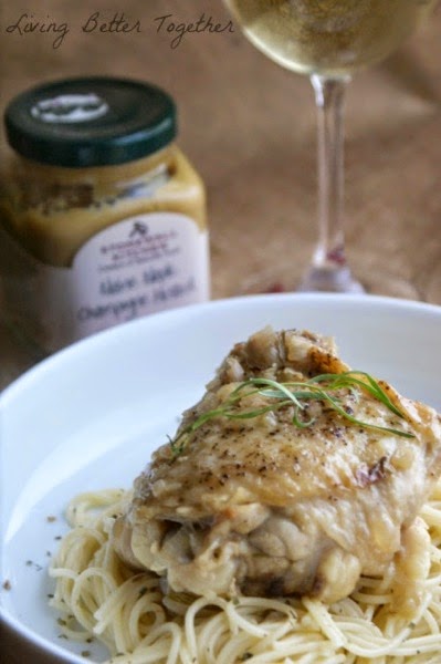 Living Better Together's maple champagne mustard chicken Living Better Together s maple champagne mustard chicken