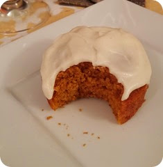 Pumpkin Cupcake with Cream Cheese Icing