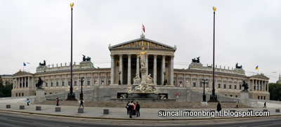 Austrian Parliament Panorama