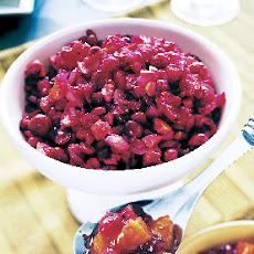 Cranberry, Tangerine, and Crystallized-Ginger Relish