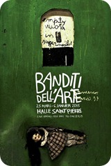 Halle St PIerre affiche banditti sans logo Halle St PIerre affiche banditti sans logo