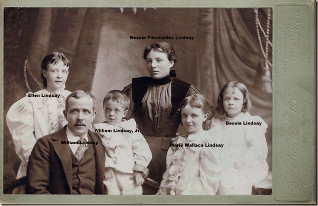 William Lindsay Family circa 1896