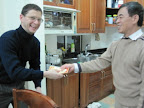 money envelope for special guests during Tet holiday and the blue turtle neck they got me is very warm