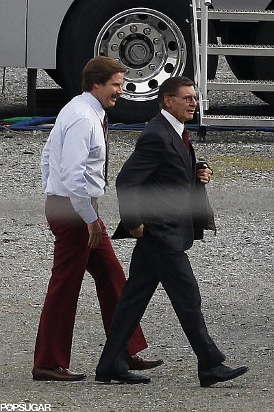 Harrison Ford Photos from The Set of Anchorman 2 02