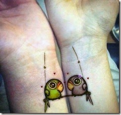 Tatuajes, tatuaje para parejas, tatuaje para novios, tatuajes para casados, tatuajes frikis, tatuajes geek