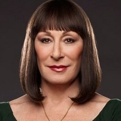 Anjelica Huston és David Thewlis Moszkvában