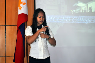 Vilma Gasadan gives her Prayer for Lunch Food.