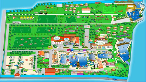 mapa de termos del rio