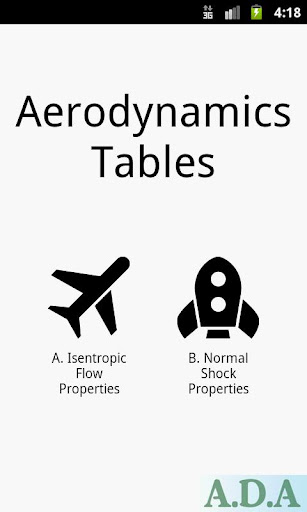 Aerodynamics Table